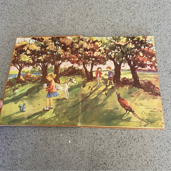 Tell Me About Jesus by Mary Alice Jones VINTAGE 1952 Hardcover book Primitive - Picture 8 of 9